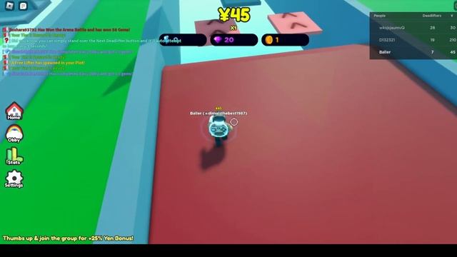 НАКАЧАЛ НУБОВ И НОВЫЙ КОД В ROBLOX Gym Merge Tycoon ? смотреть онлайн