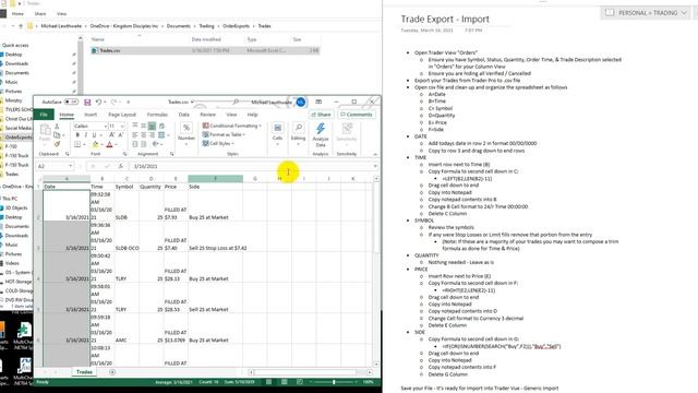 How to Import Fidelity Trader Pro Trades to TraderVue / TraderSync automatically WITH TIMES смотреть онлайн
