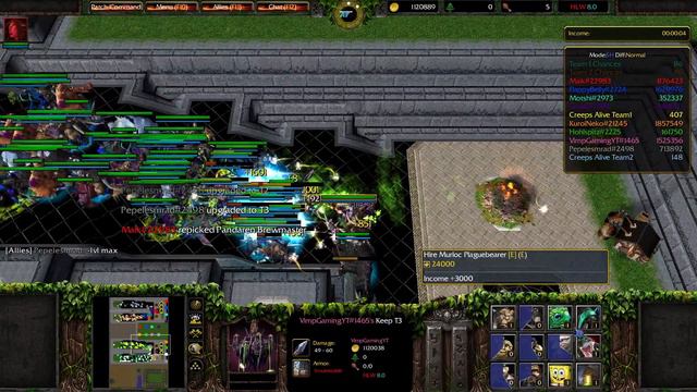 Hero Line Wars in Warcraft 3 | HE CALLED THE EARLY GG смотреть онлайн