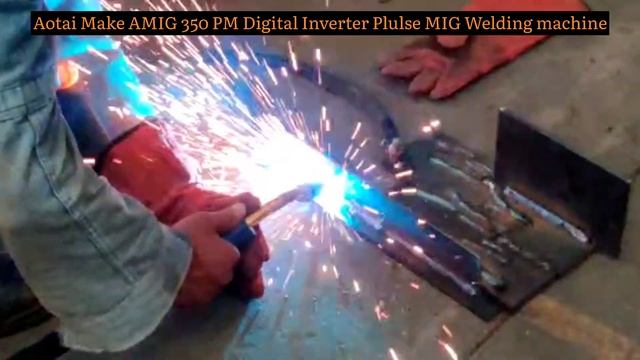 Aotai make Model AMIG 350 PM Pulse MIG Welding Application смотреть онлайн