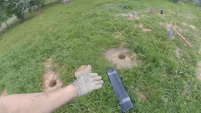 залил столбики для фундамента смотреть онлайн