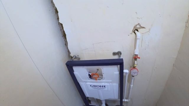 Установка инсталляции Grohe: Часть 1. смотреть онлайн