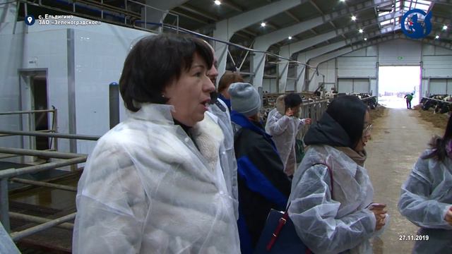 Китайская делегация ознакомилась с ЗАО «Зеленоградским» смотреть онлайн