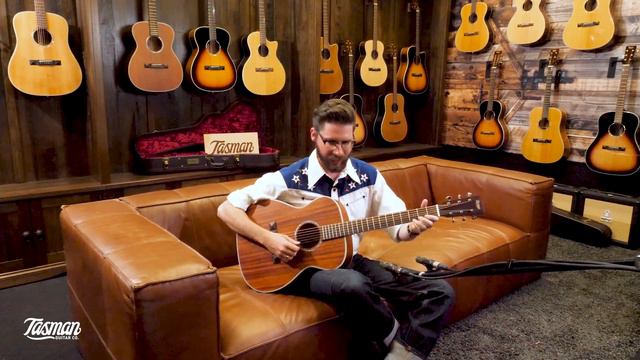 Review: Tasman TA150-OE OM Acoustic Guitar with Zane Banks | The Artist Centre смотреть онлайн