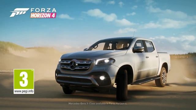 01 Forza Horizon 4 Mercedes Benz X Class смотреть онлайн