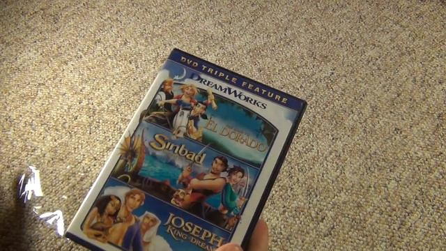 Dreamwork's Triple Feature Road to El Dorado Sinbad Joseph King of Dreams DVD Unboxing смотреть онлайн