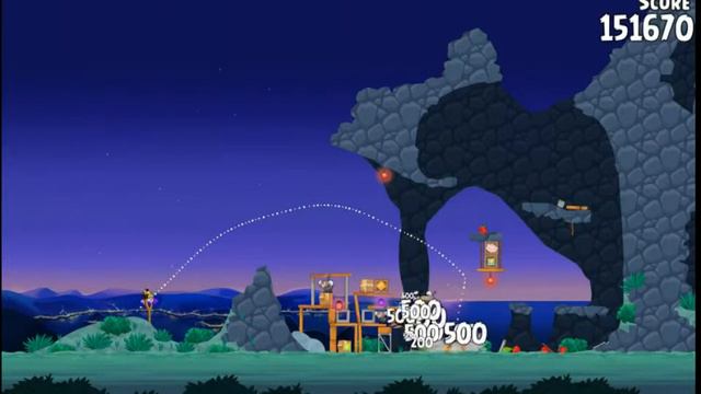 Angry Birds Rio Rocket Rumble Уровень за 7 Перьев - Прохождение на 3 Звезды - 3 Star Walkthrough смотреть онлайн