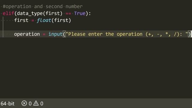 Simple Calculator in Python смотреть онлайн
