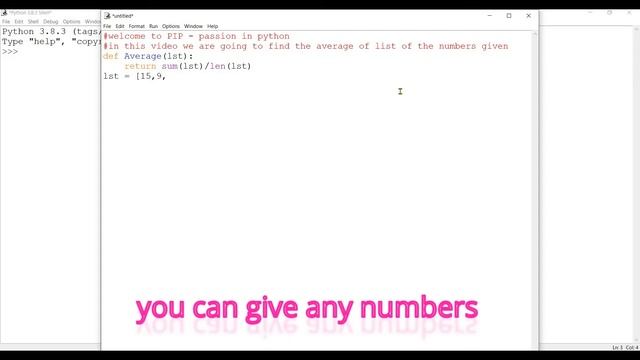 how to find average of a list using python #python #program #popular #trending #idle #pip install смотреть онлайн