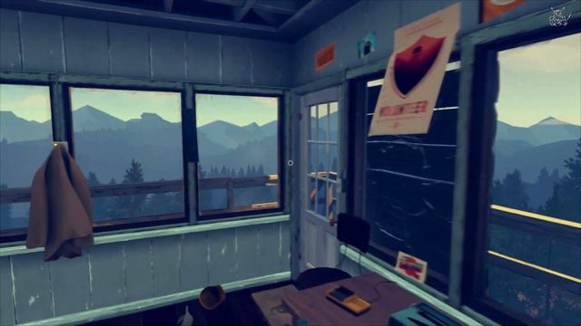 Firewatch - [#2] Пожар, медведь и рыбалка :) смотреть онлайн