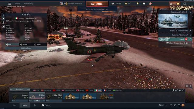 WarThunder Italy main menu theme смотреть онлайн