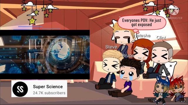 Avengers React To Tony смотреть онлайн