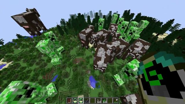 Minecraft GRAVITY CONTROL Mod - Reverse Gravity! (Minecraft v1.8 Mod Spotlight) смотреть онлайн