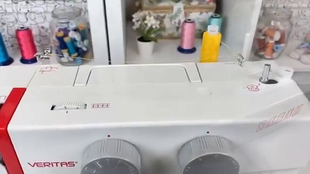 Обзор электромеханической швейной машины VERITAS Sarah смотреть онлайн