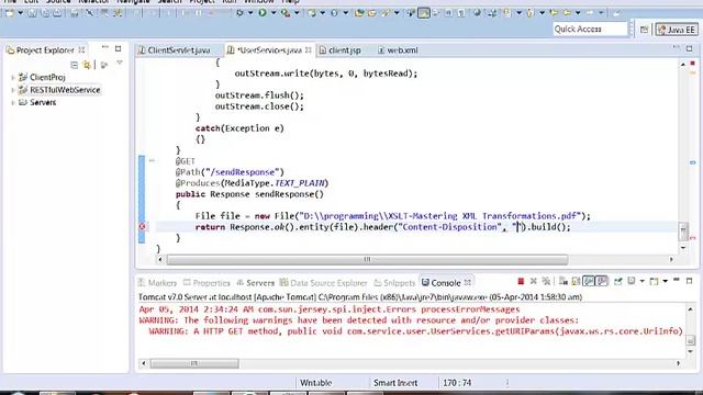 12 - How to return JAX-RX Response object from resource method смотреть онлайн