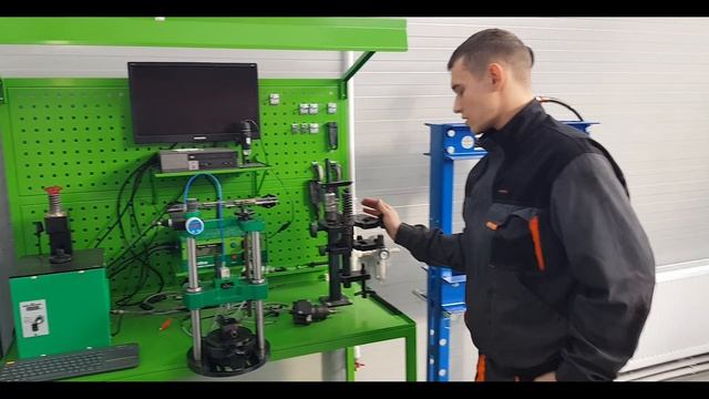 Обзор стенда для ремонта форсунок. смотреть онлайн