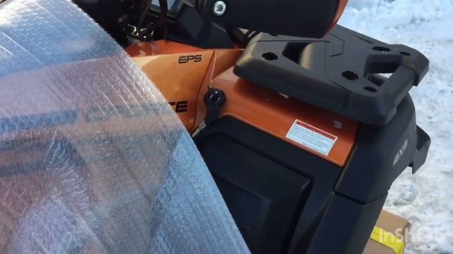 Распаковка и сборка CFMOTO CFORCE 600