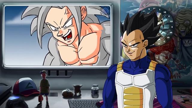 Vegeta Reacts To Slick Goku Goes Ultra Slickstinct (DBZ Parody) смотреть онлайн