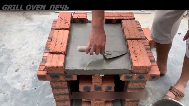 Кухонный Гриль Из Красного Кирпича смотреть онлайн