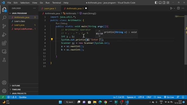 Arithmatic Operators in java | java #java #ArithamticOperators #14 смотреть онлайн