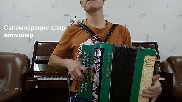 ШИҢГӘН ЧӘЧӘКЛӘР на гармони. Песня из репертуара Хании Фархи. смотреть онлайн