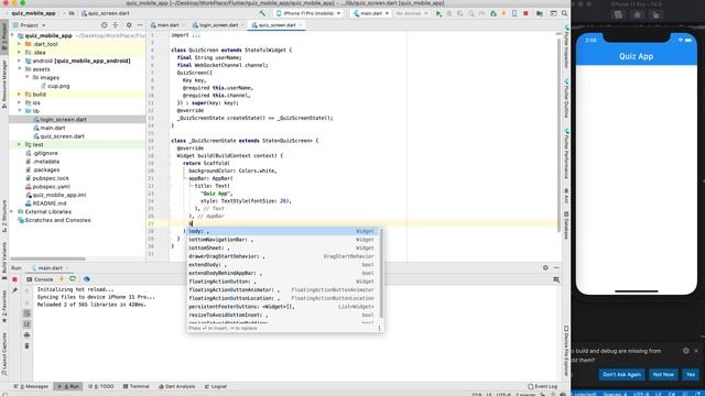 ASP.NET & FLUTTER & WEB SOCKET & REAL TIME QUIZ APP & PART 2 смотреть онлайн