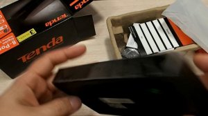 Tenda SG108 распаковка