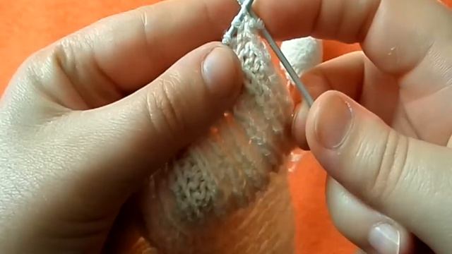 Вязание кофты спицами на девочку. Часть 3/4 Вяжем рукава. Knitting(Hobby) смотреть онлайн