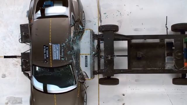 Tesla Model S Crash test 2017 смотреть онлайн