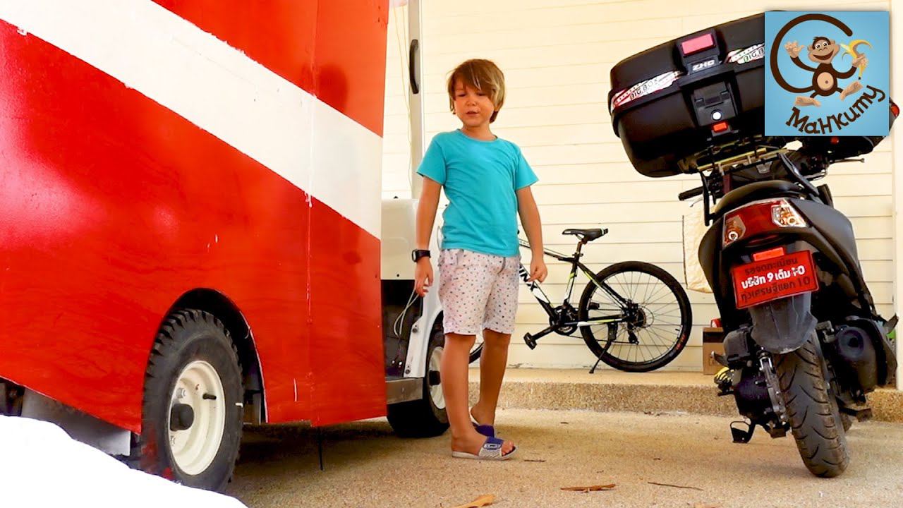 Дети и Машина. Милан и Папа играют в спасателей. Pretend Play смотреть онлайн