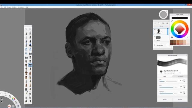 Digital Sketch Grey Scale смотреть онлайн