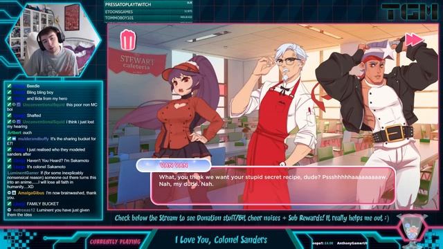 I Love You, Colonel Sanders! An Official KFC Dating Sim - Part 1: WHAT IS THIS GAME!? смотреть онлайн