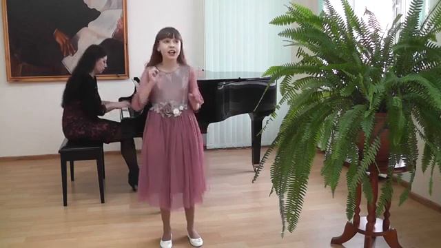Тупякова Ульяна 12 лет, Музыка А. Алябьева, слова А. Дельвига "Соловей" смотреть онлайн