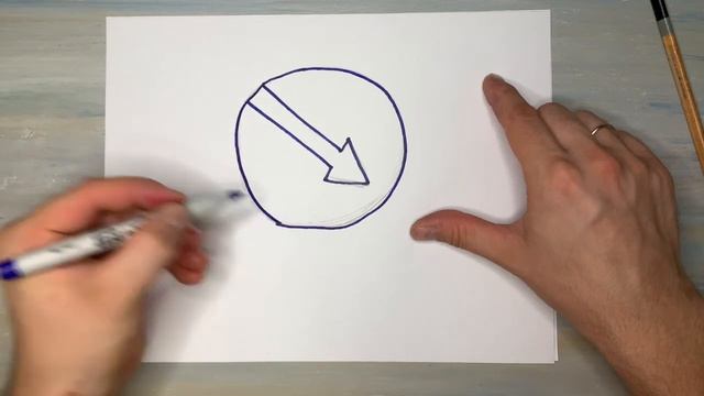 Как нарисовать Дорожный Знак Объезд Препятствия Справа смотреть онлайн