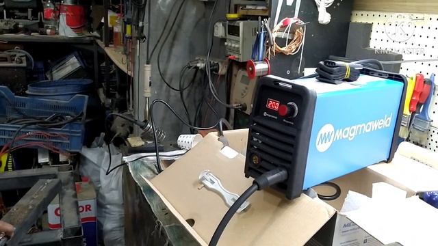 MAGMAWELD MEGASTİCK 200 AMPER SADECE İNVERTÖR ÇANTA KAYNAK TANITIM - KUTU AÇILIŞI -  200A