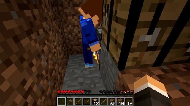 Minecraft: Epic Adventure Ep. 3 "DON'T DIG DOWN IDIOT!" (Survival Mode) смотреть онлайн