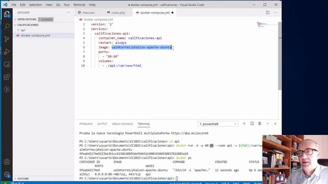 21-Docker Compose. Construir la imagen de la API смотреть онлайн