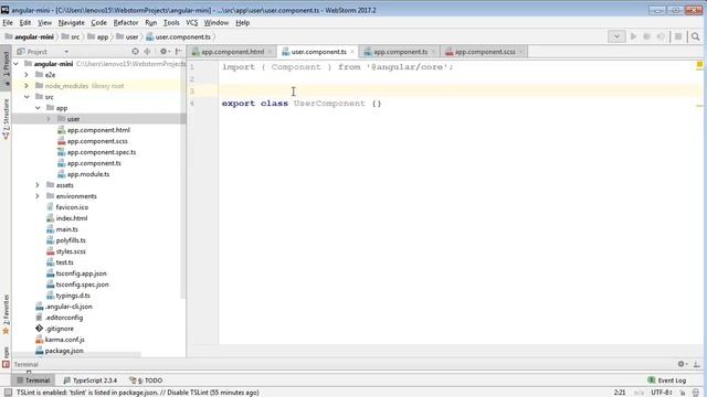 Angular. Урок 2. Создание компонента в Angular 4. (Владилен Минин - Webformyself) смотреть онлайн