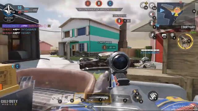 [Call of Duty Mobile/Gameloop] Domination: with LMG (UL736-Solar Wind) 22 Kills and 5 Death. смотреть онлайн