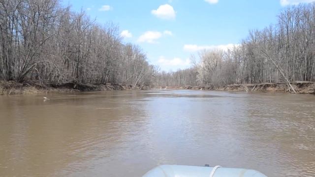 Река Дёма 30.04.2015г. первый выход . смотреть онлайн