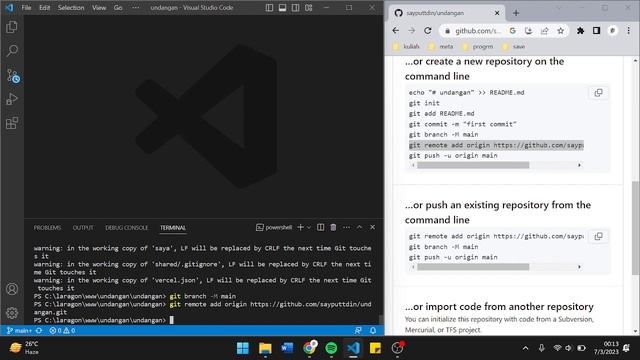 Gagal Reinitialized existing Git repository in C:/User/User/Desktop/xxx.git смотреть онлайн