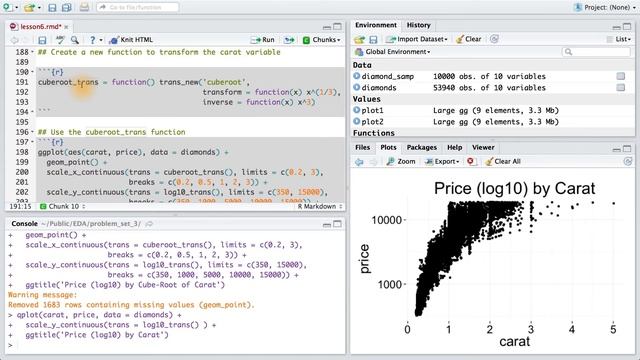 Scatterplot Transformation - Data Analysis with R смотреть онлайн