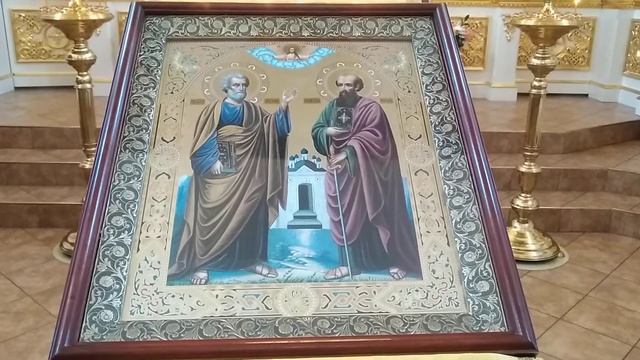 Величание апостолам Петру и Павлу смотреть онлайн