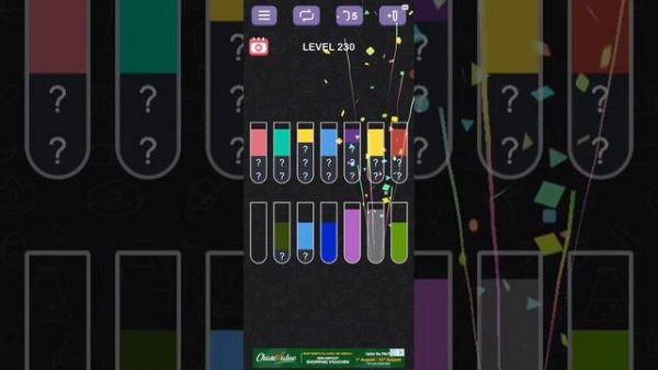 Water Sort Puzzle Sort Color Level 230