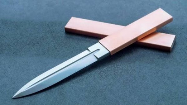 Knife Making - Copper Sheath Dagger