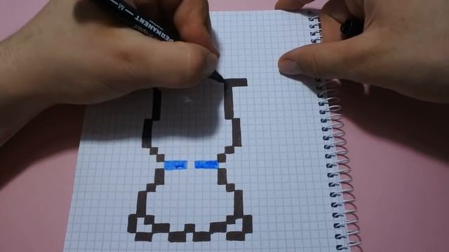 Рисуем по клеточкам-МАКС (MAX DOG /The secret life of pets watch )PIXEL ART смотреть онлайн