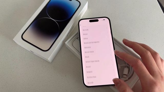 iphone 14 pro unboxing  1TB in Silver смотреть онлайн