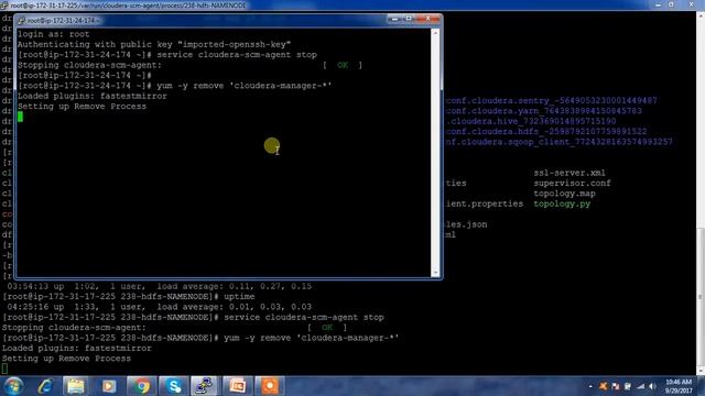 Uninstalling Cloudera Manager and Managed Software ( CDH 5.12.0 ) смотреть онлайн