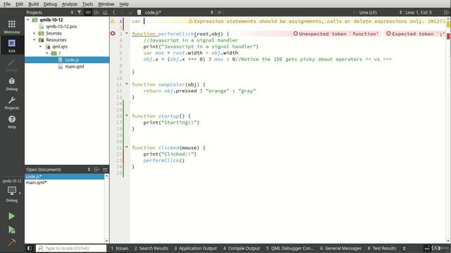 012 QML JavaScript Connections смотреть онлайн