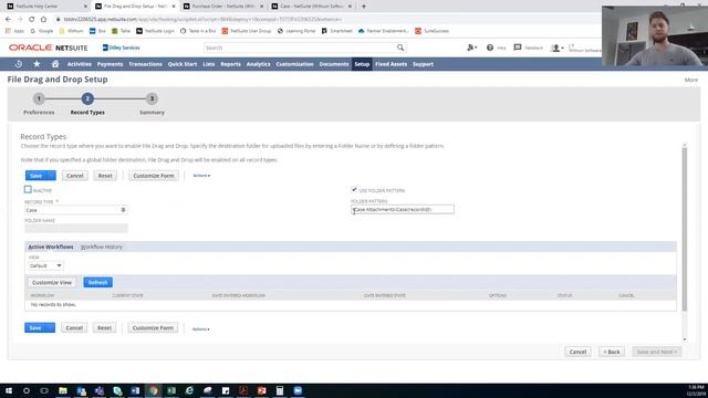 NetSuite File Drag & Drop смотреть онлайн